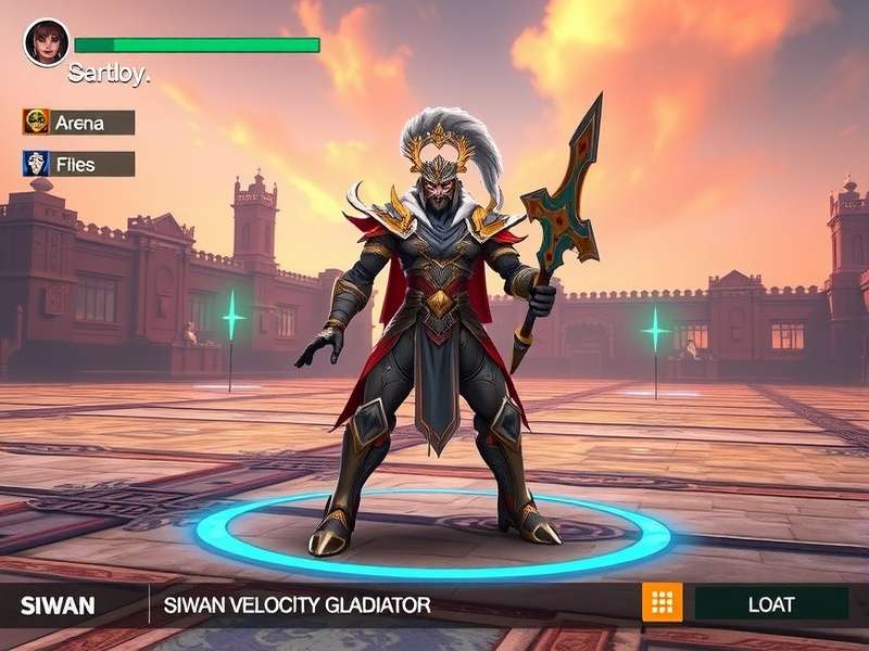 Siwan Velocity Gladiator character customization